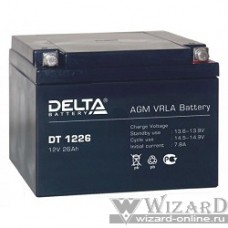 Delta DT 1226 (26 Ач, 12В) свинцово- кислотный аккумулятор