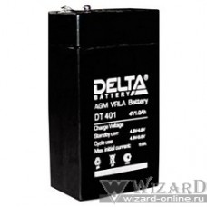 Delta DT 401 (1 Ач, 4В) свинцово- кислотный аккумулятор