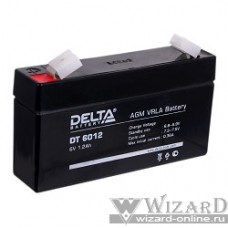 Delta DT 6012 (1,2 Ач, 6В) свинцово- кислотный аккумулятор
