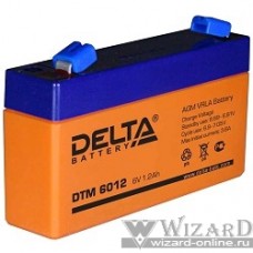 Delta DTM 6012 (1.2 Ач, 6В) свинцово- кислотный аккумулятор