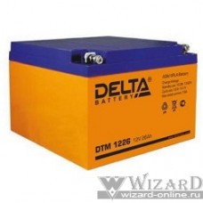 Delta DTM 1226 (26Ач, 12В) свинцово- кислотный аккумулятор