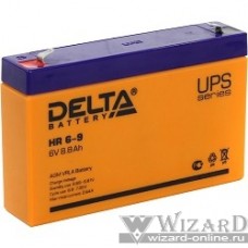 Delta HR 6-9 (634W) (9 Ач, 6В) свинцово- кислотный аккумулятор