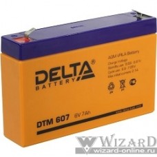 Delta DTM 607 (7 Ач, 6В) свинцово- кислотный аккумулятор