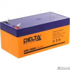 Delta DTM 12032 (3.2 Ач, 12В) свинцово- кислотный аккумулятор