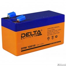 Delta DTM 12012 (1.2 Ач, 12В) свинцово- кислотный аккумулятор
