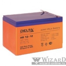 Delta HR 12-12 (12 Ач, 12В) свинцово- кислотный аккумулятор