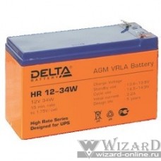 Delta HR 12-34W (9 Ач, 12В) свинцово- кислотный аккумулятор