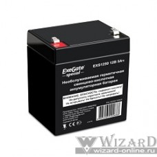 Exegate ES255175RUS Аккумуляторная батарея Exegate Special EXS1250, 12В 5Ач, клеммы F1