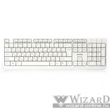 Клавиатура проводная мультимедийная Smartbuy ONE 208 USB белая [SBK-208U-W]