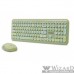 Комплект клавиатура+мышь мультимедийный Smartbuy 666395 зеленый 