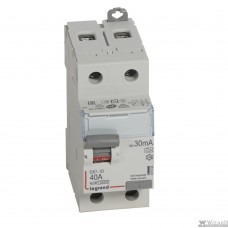 Legrand 411555 Выключатель дифференциального тока DX?-ID - 2П - 230 В~ - 40 А - тип A - 30 мА - 2 модуля