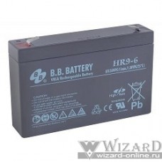 B.B. Battery Аккумулятор HR 9-6 (6V 9(8)Ah)