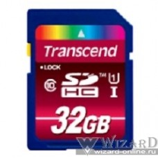 SecureDigital 32Gb Transcend TS32GSDHC10U1 {SDHC Class 10, UHS-I}