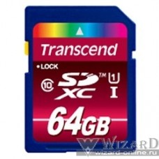 SecureDigital 64Gb Transcend TS64GSDXC10U1 {SDXC Class 10, UHS-I}