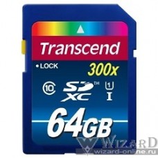 SecureDigital 64Gb Transcend TS64GSDU1 {SDXC Class 10, UHS-I}