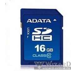 SecureDigital 16Gb A-DATA ASDH16GUICL10-R {SDHC Class 10}