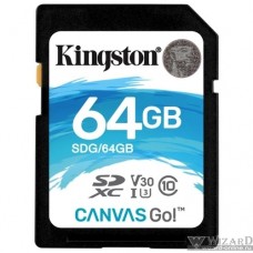 SecureDigital 64Gb Kingston SDG/64GB {SDXC Class 10, UHS-I U3}