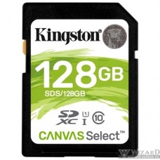 SecureDigital 128Gb Kingston SDS/128GB {SDXC Class 10, UHS-I}