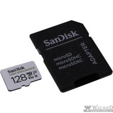 Флеш-накопитель Sandisk Карта памяти 128GB SanDisk® High Endurance microSDHC Card with Adapter - for Dashcams & home monitoring [SDSQQNR-128G-GN6IA]