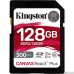 SecureDigital 128GB Kingston SDHC, UHS-I Class U3 V90, чтение: 300Мб/с, запись: 260Мб/с <SDR2/128GB>