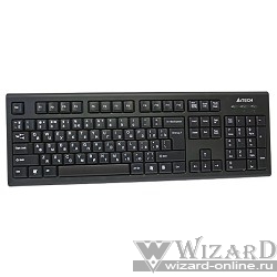 Keyboard A4Tech KR-85 black USB, проводная, 104 клавиши 