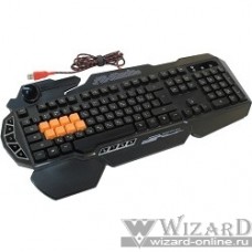 Keyboard A4Tech Bloody B318 Black USB Multimedia Gamer LED (подставка для запястий) [326276]