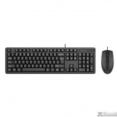 Клавиатура + мышь A4Tech KK-3330S клав:черный мышь:черный USB [1530250]