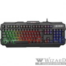 Гарнизон Клавиатура игровая GK-330G, подсветка, код "Survarium", USB, черный, антифантомные клавиш