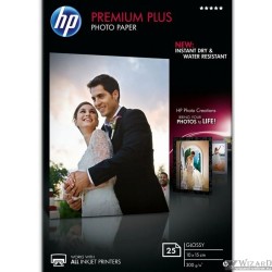 Фотобумага HP Premium Plus Высококачественная Глянцевая,300г/м2, A6(10X15)/25л.