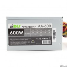 AirMax AA-600W Блок питания 600W ATX (24+4+6пин, 120mm (SCP)(OVP)(OCP)(UVP)ATX 12V v.2.3)