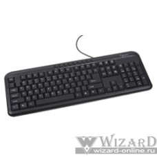 Keyboard Gembird KB-8330UM-BL черный {USB, 104 клавиши + 9 доп. клавиш}