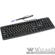 Keyboard Gembird KB-8320-BL, черный, PS/2, 104 клавиши