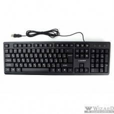 Клавиатура Gembird KB-8355U-BL,{USB,черный, 104 клавиши, кабель 1,5м}