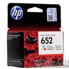 HP F6V24AE Картридж №652, Color {DJ IA 1115/2135/3635/4535/3835/4675 (200стр.)}