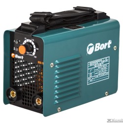 Bort BSI-190H Аппарат сварочный инверторный  { 10 - 180 A, 5300 Вт, 4.3 кг, 1 фаза, 180 - 250 В, держатель электрода, клемма массы. плечевой ремень }