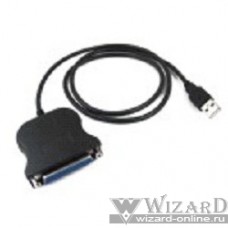 ORIENT Кабель-адаптер ULB-225, USB Am to LPT DB25F, 0.85м, крепеж разъема - гайки