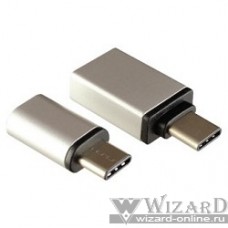 Ginzzu Переходник USB 3.1 Type-C / microUSB + USB 3.1 Type-C / USB 3.0 (GC-885S)