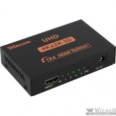 Telecom Разветвитель HDMI 1=>4 4k@30 HZ <TTS7005>