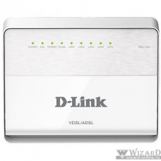 D-Link DSL-224/R1A Беспроводной маршрутизатор VDSL2 с поддержкой ADSL2+