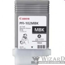 Canon PFI-102MBk 0894B001 Картридж для Canon iPF500/600/700, Матовый Черный, 130 мл. (GJ)