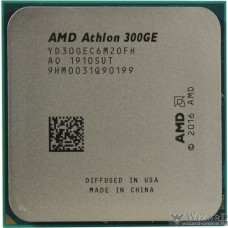 CPU AMD Athlon 300 PRO 300GE OEM (YD300BC6M2OFH) {(3.4GHz,5MB,35W,AM4) tray, with Radeon Vega Graphics}