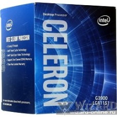 CPU Intel Celeron G3900 Skylake BOX {2.8ГГц, 2МБ, Socket1151}