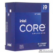 CPU Intel Core i9-12900KF Alder Lake BOX {3.2 ГГц/5.1 ГГц в режиме Turbo, 30MB, LGA1700}
