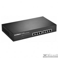 EDIMAX ES-1008P Неуправляемый коммутатор, 8 портов, Ethernet PoE+: 8/8p 10/100, 145W