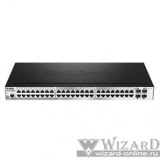 D-Link DGS-1510-52X/ME/A1A PROJ Управляемый коммутатор 2 уровня с 48 портами 10/100/1000Base-Т и 4 портами 10GBase-X SFP+