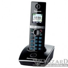Panasonic KX-TG8051RUB (черный) {цветной дисплей,АОН,Caller ID,функция резервного питания,спикерфон,полифония}