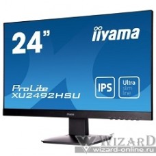 IIYAMA 23.8" XU2492HSU-B1 (A)черный {IPS LED 1920x1080 5ms 16:9 250cd 178гр/178гр D-Sub HDMI DisplayPort}