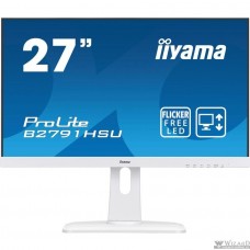 IIYAMA 27" B2791HSU-W1 белый {TN LED 1920x1080 1ms 16:9 300cd 170гр/160гр HDMI D-Sub DisplayPort 2Wx2}