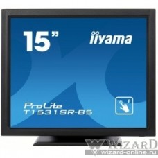 IIYAMA 15" T1531SR-B5 Touch черный {TN+film LED 1280x1024 8ms 4:3 370cd 170гр/160гр D-Sub DisplayPort}