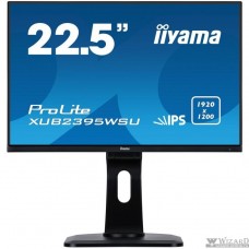 IIYAMA 22.5" XUB2395WSU-B1 черный {IPS LED 1920x1200 4ms 16:9 1000:1 250cd 178/178 D-Sub HDMI DisplayPort USB-Hub}